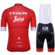 Wielershirt en Kort Koersbroek 2018 Trek-Segafredo Dames M001