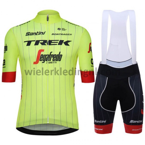 Wielershirt en Kort Koersbroek 2018 Trek-Segafredo Dames M002