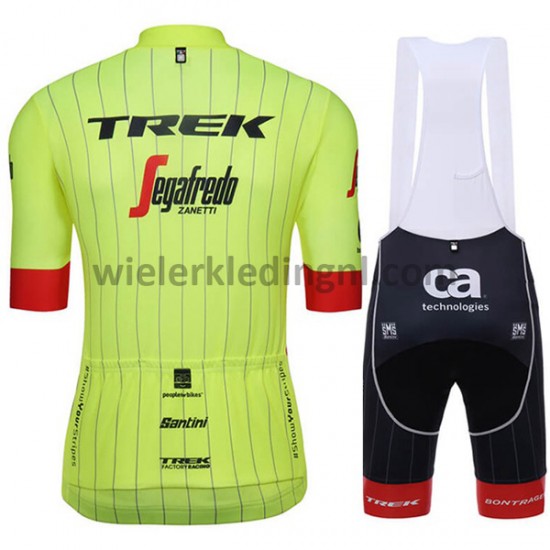 Wielershirt en Kort Koersbroek 2018 Trek-Segafredo Dames M002
