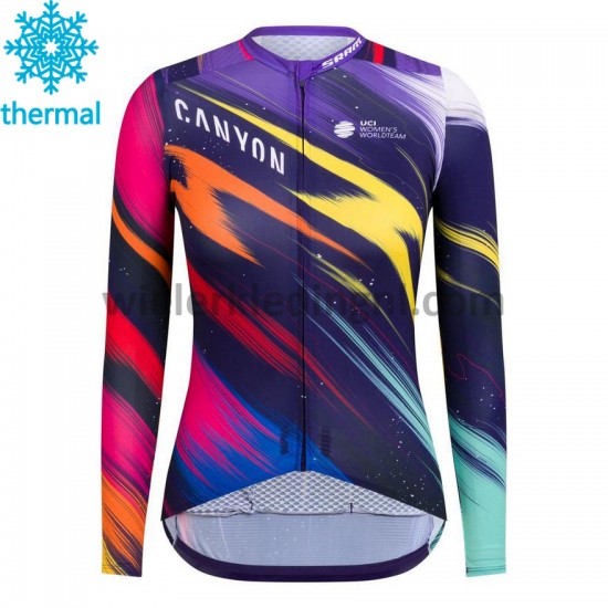 Wielershirt 2020 Canyon–SRAM Dames Winter M001
