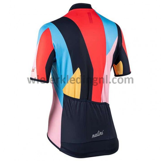 Wielershirt en Kort Fietsbroek 2021 Nalini Turin 06 Dames M001
