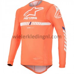 Lange Mouw MTB/Motocross Shirt 2020 Alpinestars Supertech M004