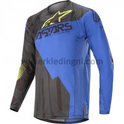 Lange Mouw MTB/Motocross Shirt 2020 Alpinestars Techstar Factory M002