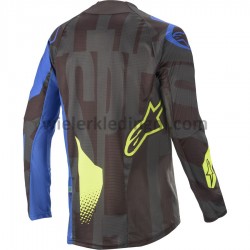 Lange Mouw MTB/Motocross Shirt 2020 Alpinestars Techstar Factory M002