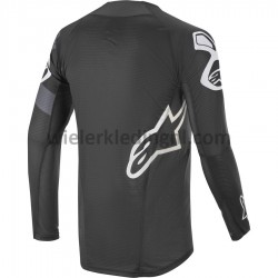 Lange Mouw MTB/Motocross Shirt 2020 Alpinestars Techstar Graphite M001