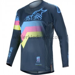 Lange Mouw MTB/Motocross Shirt 2020 Alpinestars Techstar Venom M002