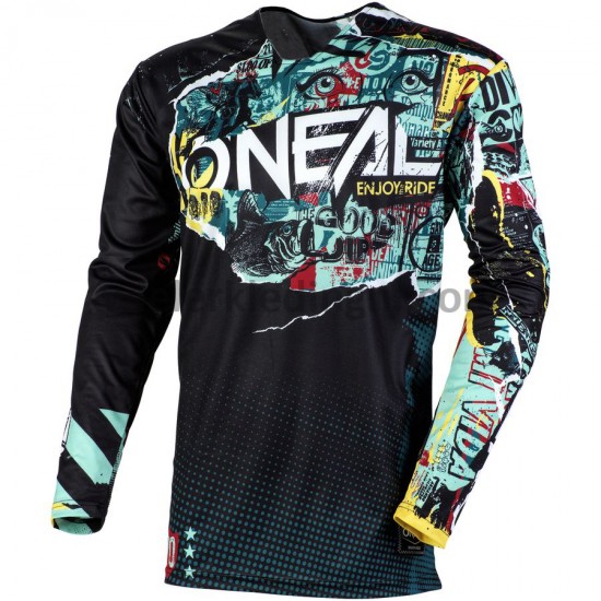 Lange Mouw MTB/Motocross Shirt 2020 ONeal Mayhem Lite Savage M001