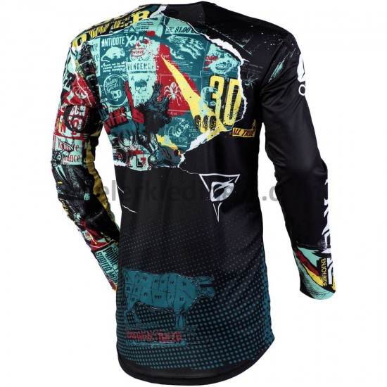 Lange Mouw MTB/Motocross Shirt 2020 ONeal Mayhem Lite Savage M001