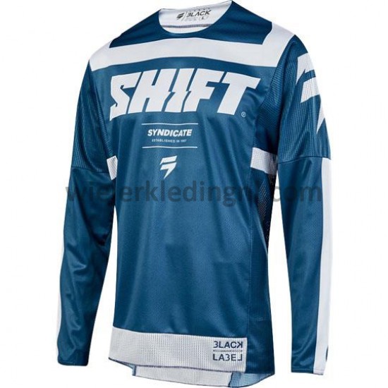 Lange Mouw MTB/Motocross Shirt 2019 SHIFT 3LACK LABEL STRIKE M002