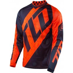 Lange Mouw MTB/Motocross Shirt Troy Lee Designs GP Air Quest Flo M001