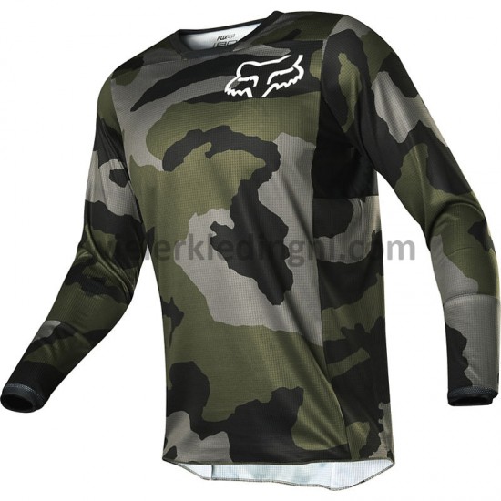 Lange Mouw MTB/Motocross Shirt 2020 Fox Racing 180 Przm Camo SE M001