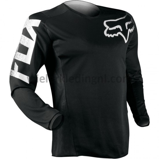 Lange Mouw MTB/Motocross Shirt 2020 Fox Racing Blackout M001