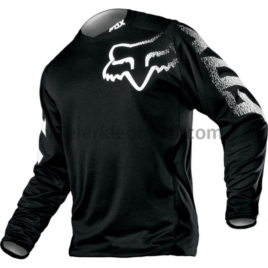 Lange Mouw MTB/Motocross Shirt 2020 Fox Racing Blackout M001
