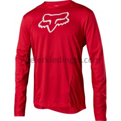 Lange Mouw MTB/Motocross Shirt Fox Racing Demo Camo Burn M001
