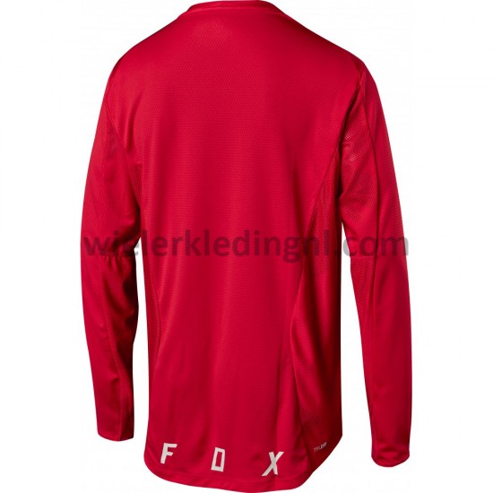 Lange Mouw MTB/Motocross Shirt Fox Racing Demo Camo Burn M001