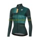 Lange Mouw Wielershirt 2021 Sportful Leaf Dame N001
