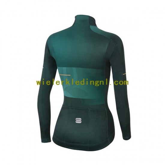 Lange Mouw Wielershirt 2021 Sportful Leaf Dame N001