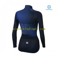Wielershirt Winter 2021 Sportful Leaf Dame N001
