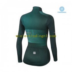 Wielershirt Winter 2021 Sportful Leaf Dame N002