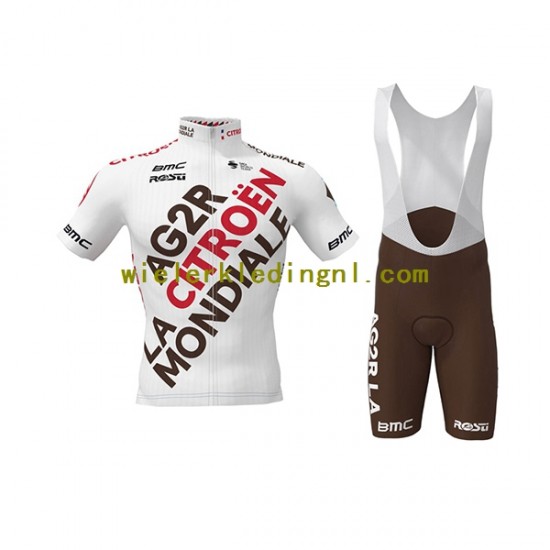Wielershirt en Kort Koersbroek 2022 AG2R Citroen Team Heren N001