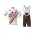 Wielershirt en Kort Koersbroek 2022 AG2R Citroen Team Heren N001