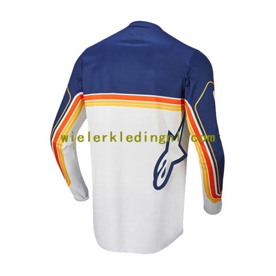 Lange Mouw MTB/Motocross Shirt 2022 Alpinestars FLUID SPEED Heren N001