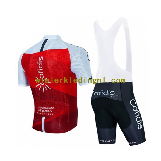 Wielershirt en Kort Koersbroek 2022 Cofidis Pro Team Heren N001