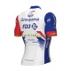 Wielershirt en Kort Koersbroek 2022 Groupama-FDJ Heren N001