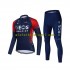 Wielershirt Lange Mouw en Fietsbroek Lang 2022 Ineos Grenadiers Dame N001
