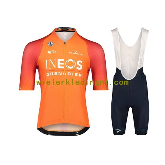 Wielershirt en Kort Koersbroek 2022 Ineos Grenadiers Heren N002