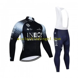 Wielershirt Lange Mouw en Lange Koersbroek 2022 Ineos Grenadiers Heren N003