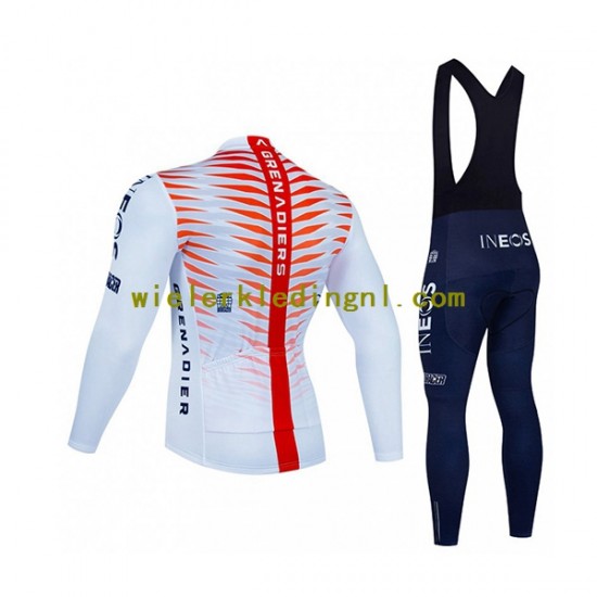 Wielershirt Lange Mouw en Lange Koersbroek 2022 Ineos Grenadiers Heren N004