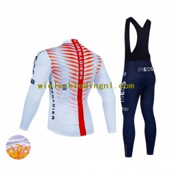 Wielershirt Lange Mouw en Lange Koersbroek Winter 2022 Ineos Grenadiers Heren N004