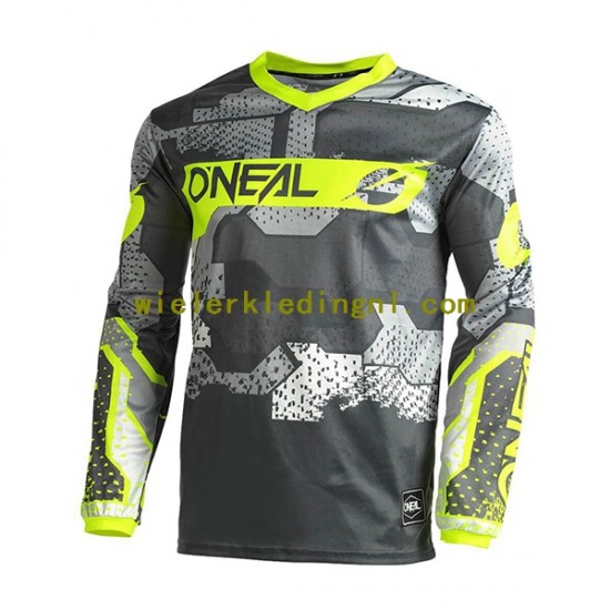 Lange Mouw MTB/Motocross Shirt 2022 ONEAL ELEMENT CAMO Heren N002