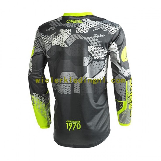 Lange Mouw MTB/Motocross Shirt 2022 ONEAL ELEMENT CAMO Heren N002