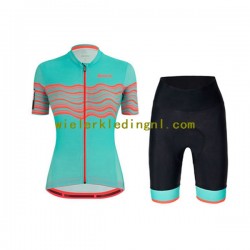 Wielershirt en Kort Fietsbroek 2022 Santini Tono Profilo Dame N001