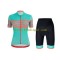 Wielershirt en Kort Fietsbroek 2022 Santini Tono Profilo Dame N001