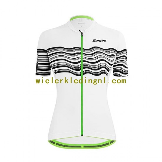 Wielershirt en Kort Fietsbroek 2022 Santini Tono Profilo Dame N003