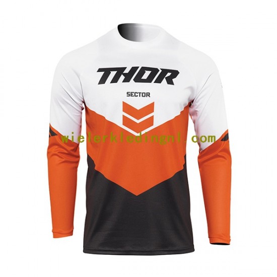 Lange Mouw MTB/Motocross Shirt 2022 THOR SECTOR CHEV Heren N001