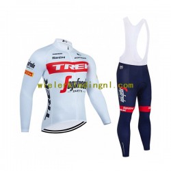 Wielershirt Lange Mouw en Lange Koersbroek 2022 TREK Segafredo Heren N001