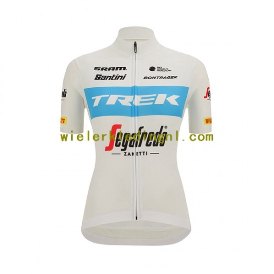 Wielershirt en Kort Fietsbroek 2022 TREK Segafredo Dame N001