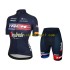 Wielershirt en Kort Fietsbroek 2022 TREK Segafredo Dame N002