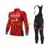 Wielershirt Lange Mouw en Lange Koersbroek 2022 Team Bahrain Victorious Heren N001