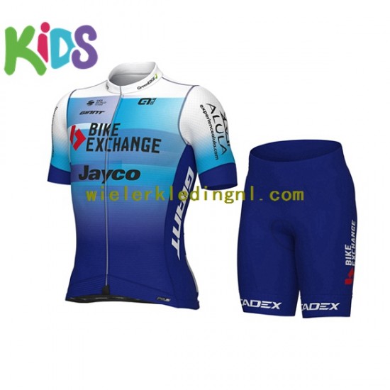 Wielershirt en Kort Fietsbroek 2022 Team BikeExchange-Jayco Kind N001