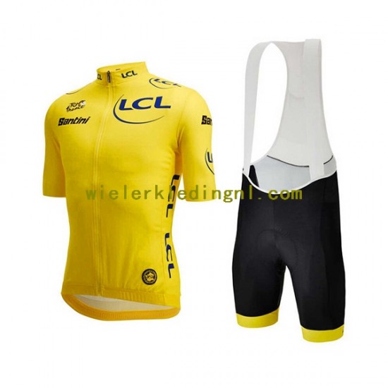 Wielershirt en Kort Koersbroek 2022 Tour de France Heren N002