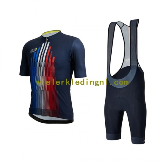 Wielershirt en Kort Koersbroek 2022 Tour de France TRIONFO Heren N001