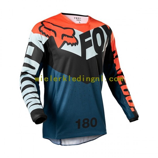 Lange Mouw MTB/Motocross Shirt 2023 Fox Racing 180 Trice Heren N002