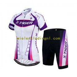 Wielershirt en Kort Fietsbroek X-Tiger Dame N002